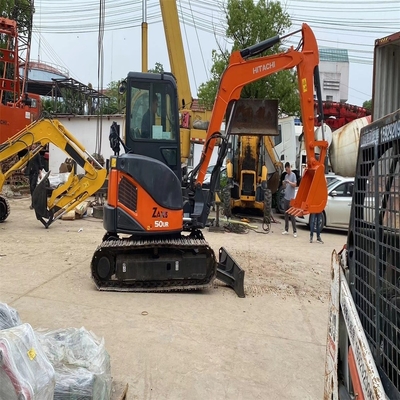 Υψηλή Hitachi ZX50UR Mini Excavator Ιδανική κατάσταση εργασίας