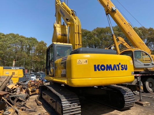 Χρησιμοποιούμενη ανασκαφική μηχανή Komatsu PC300-7 30 τόνων με χαμηλό ωράριο εργασίας σε προσιτή τιμή