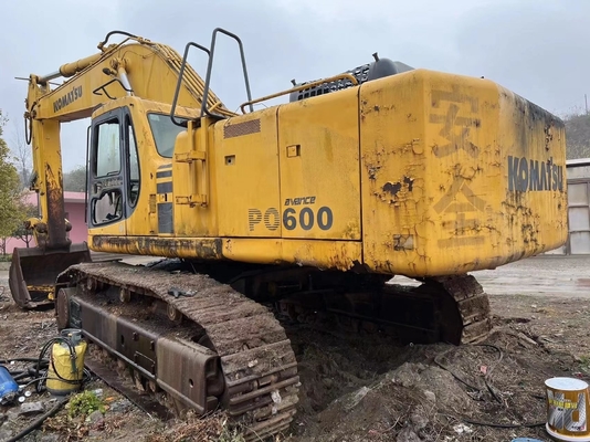 Χρησιμοποιούμενος εξορυκτής KOMATSU PC600 σε εξαιρετική κατάσταση με χαμηλές ώρες εργασίας
