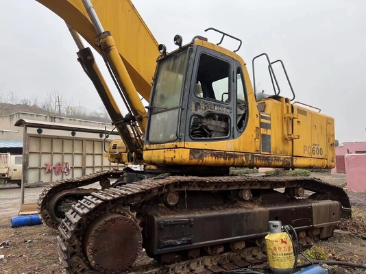 Χρησιμοποιούμενος εξορυκτής KOMATSU PC600 σε εξαιρετική κατάσταση με χαμηλές ώρες εργασίας