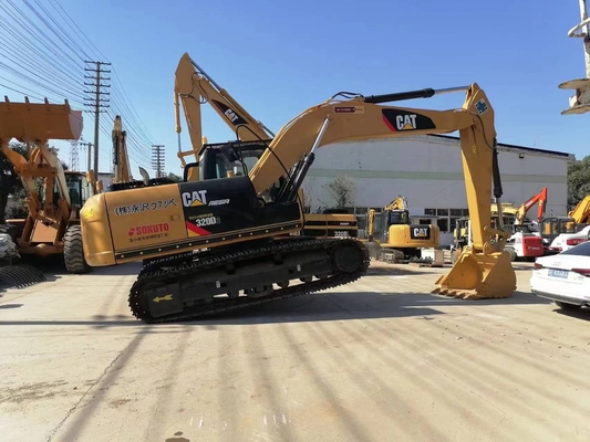 Αρχική μηχανή CAT 320D2 CAT Caterpillar Digger που χρησιμοποιείται για εκσκαφέα μετακίνησης γης