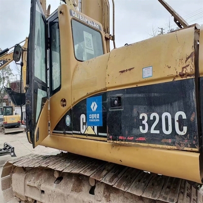 2022 Χρησιμοποιούμενη σκάφτρα Caterpillar δεύτερο χέρι CAT 320C σκάφτης με αρχικό κινητήρα CAT
