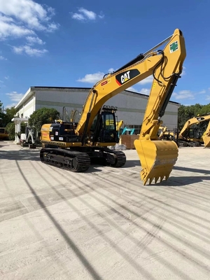 Χρησιμοποιούμενη μηχανή εκσκαφής Caterpillar Excavator CAT 320D Crawler Digger Machine Βάρος 20000 kg