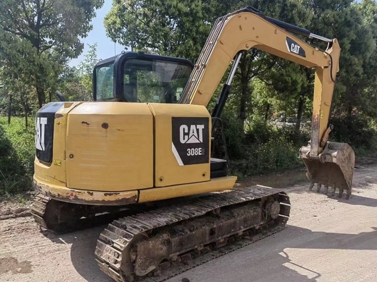 Έτος 2022 Χρησιμοποιούμενος εκσκαφέας Cat308E2 Crawler 8 τόνων λειτουργικό βάρος για κατασκευή