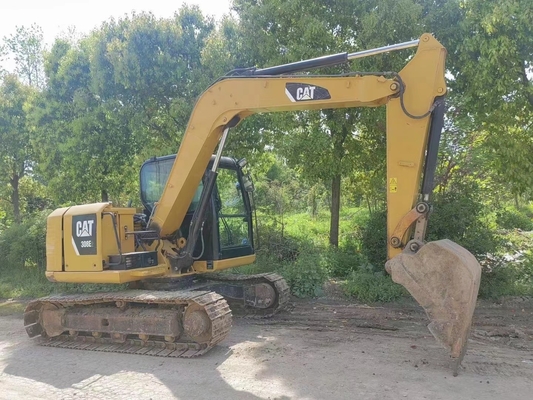 Έτος 2022 Χρησιμοποιούμενος εκσκαφέας Cat308E2 Crawler 8 τόνων λειτουργικό βάρος για κατασκευή