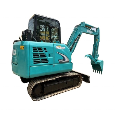 Χρησιμοποιούμενος σκάφτης Kobelco SK60 σε εξαιρετική κατάσταση για την κατασκευή αγωγών