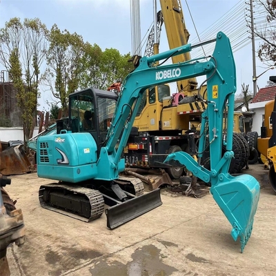 Χρησιμοποιούμενος σκάφτης Kobelco SK60 σε εξαιρετική κατάσταση για την κατασκευή αγωγών