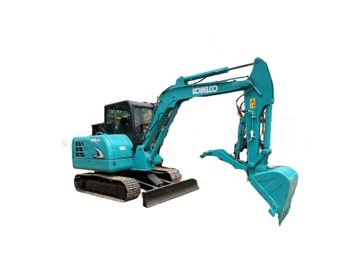Χρησιμοποιούμενος εξορυκτής Kobelco Kobelco SK60 Υδραυλικός εξορυκτής με άλλη υδραυλική βαλβίδα
