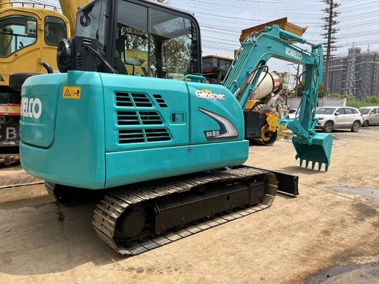 Χρησιμοποιούμενος εξορυκτής Kobelco Kobelco SK60 Υδραυλικός εξορυκτής με άλλη υδραυλική βαλβίδα