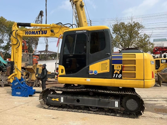 Υδραυλική αντλία Kawasaki Χρησιμοποιούμενη εξορυκτική μηχανή Komatsu Αρχική μπογιά Ιαπωνία EPA Μηχανή PC110-7