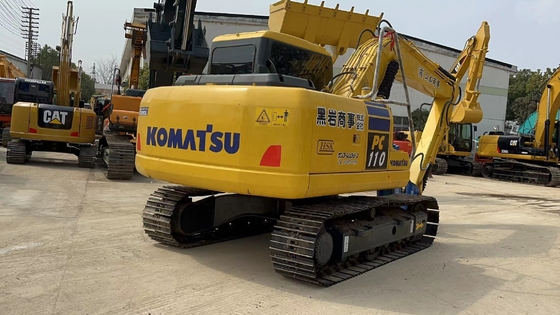 Υδραυλική αντλία Kawasaki Χρησιμοποιούμενη εξορυκτική μηχανή Komatsu Αρχική μπογιά Ιαπωνία EPA Μηχανή PC110-7