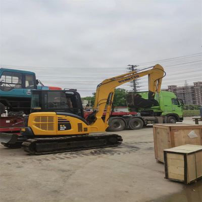 Χρησιμοποιούμενος εξορυκτής Komatsu PC 55 σε καλή κατάσταση με άλλη υδραυλική αντλία από την Ιαπωνία