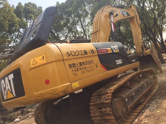 CAT 336D Χρησιμοποιούμενος εξορυκτής Ιαπωνίας μηχανή Crawler Original Paint Earth Moving Digger