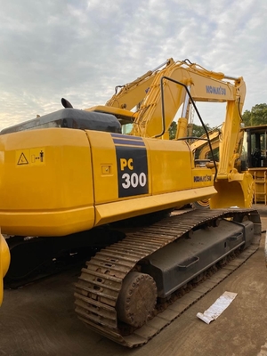 Χρησιμοποιούμενος εξορυκτής KOMATSU PC300 Crawler υδραυλικός 30 τόνων μετακινούμενος εξορυκτής γης σε απόθεμα