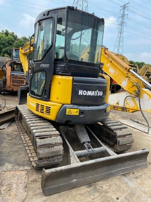 Η KOMATSU PC55 Excavator Crawler 5.5Ton Mini Digger με αρχική Ιαπωνία και υδραυλική βαλβίδα