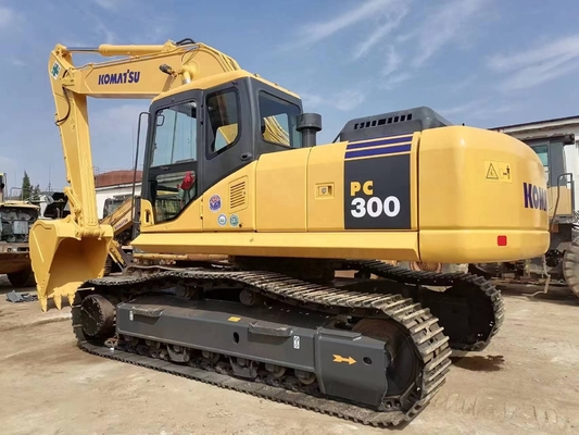 KOMATSU PC300 Excavator Crawler Machine με πρωτότυπο ιαπωνικό κινητήρα και εξαιρετικό σκάφτη