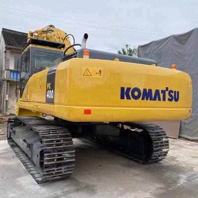 KOMATSU PC400 Εκσκαφική μηχανή με εξαιρετικό σκάφτη και πρωτότυπο ιαπωνικό κινητήρα