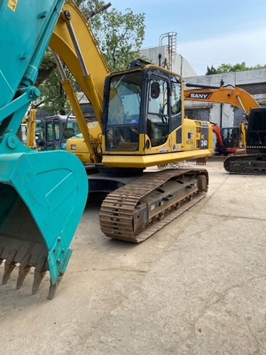 Καλό συντήρηση KOMATSU PC240 μεταχειρισμένη εκσκαφέας με χαμηλές ώρες εργασίας και 135KW ισχύς