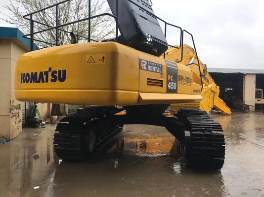 KOMATSU pc450-7 Εκσκαφέας 45 τόνων Βαρύς Μηχανισμός με χαμηλές ώρες και υδραυλικό κύλινδρο