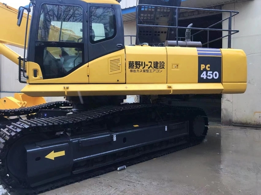 KOMATSU pc450-7 Εκσκαφέας 45 τόνων Βαρύς Μηχανισμός με χαμηλές ώρες και υδραυλικό κύλινδρο