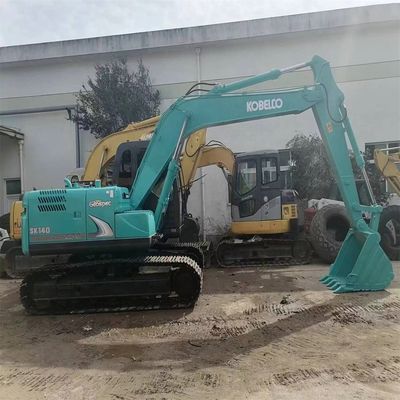 Πρωτότυπο χρώμα Kobelco SK140 Εκσκαφέας Kobelco Υδραυλικός αναπηρέτης Χρησιμοποιούμενα Εκσκαφέα