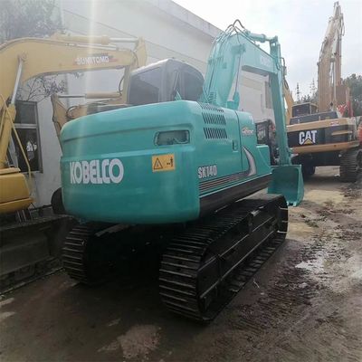 Πρωτότυπο χρώμα Kobelco SK140 Εκσκαφέας Kobelco Υδραυλικός αναπηρέτης Χρησιμοποιούμενα Εκσκαφέα