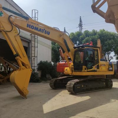 Λιγότερες ώρες KOMATSU PC200-8 Εκσκαφέας μεταχειρισμένο βαρύ εξοπλισμό 20ton Crawler Digger