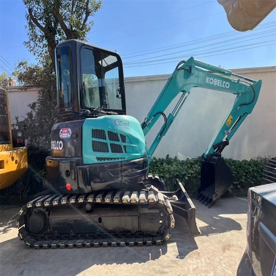 Χρησιμοποιημένο Kobelco SK55SR Μίνι Εξόρυξη 5,5 τόνων Χρησιμοποιημένη καμπίνα 0-2000 ώρες εργασίας