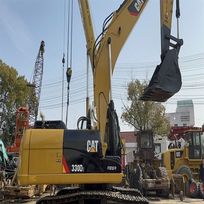 Χρησιμοποιούμενη σκάφουσα Caterpillar CAT 330d2 με χωρητικότητα κουβάς 1,1m3 και χαμηλές ώρες εργασίας