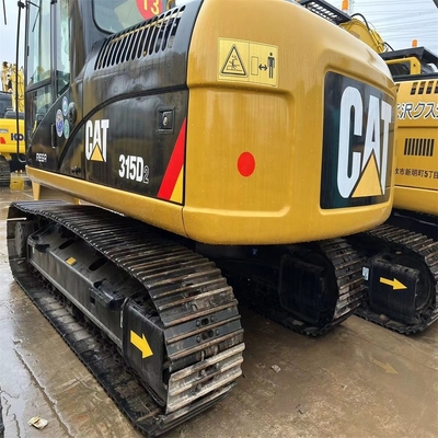 Αδιάλειπτη λειτουργία CAT 315D Μεσαίου μεγέθους υδραυλικός εξορυκτής με ισχυρό κινητήρα