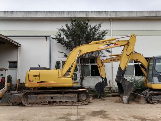 Ανοικτή SUMITOMO SH120 Υδραυλική Excavator Crawler για κατασκευαστικά μηχανήματα