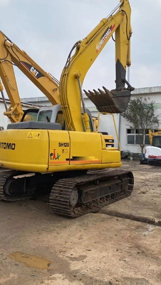 Ανοικτή SUMITOMO SH120 Υδραυλική Excavator Crawler για κατασκευαστικά μηχανήματα
