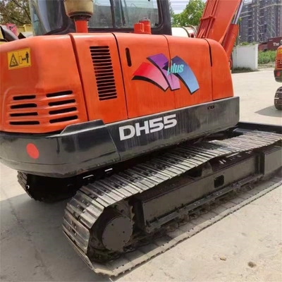 Αρχική εκσκαφέας Doosan DH55 με χωρητικότητα κουβάς 0,3M3 και λειτουργικό βάρος 5,5 τόνων
