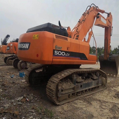 Χρησιμοποιούμενη εκσκαφέας DOOSAN 500LCV σε καλή κατάσταση με προσιτή και υδραυλική αντλία