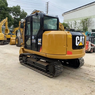 7 τόνων CAT 307E2 Εκσκαφέας Χρησιμοποιούμενος Αρχικός CAT Υδραυλικός Γυρνακτικός Επιστροφικός Μίνι Εκσκαφέας 307E2