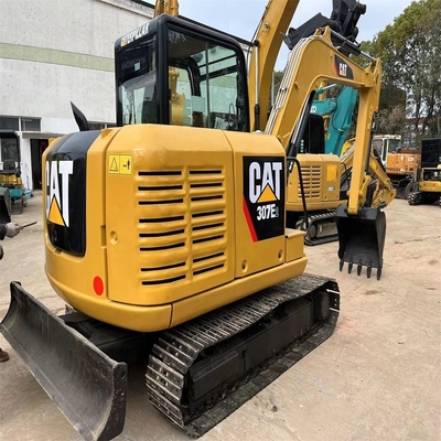 7 τόνων CAT 307E2 Εκσκαφέας Χρησιμοποιούμενος Αρχικός CAT Υδραυλικός Γυρνακτικός Επιστροφικός Μίνι Εκσκαφέας 307E2