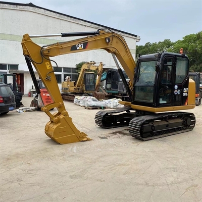 7 τόνων CAT 307E2 Εκσκαφέας Χρησιμοποιούμενος Αρχικός CAT Υδραυλικός Γυρνακτικός Επιστροφικός Μίνι Εκσκαφέας 307E2