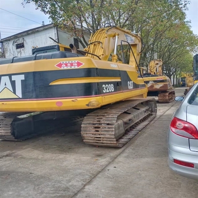Φθηνή μεταχειρισμένη σκάφτρα CAT 320B με πρωτότυπο κινητήρα CAT και χαμηλές ώρες εργασίας