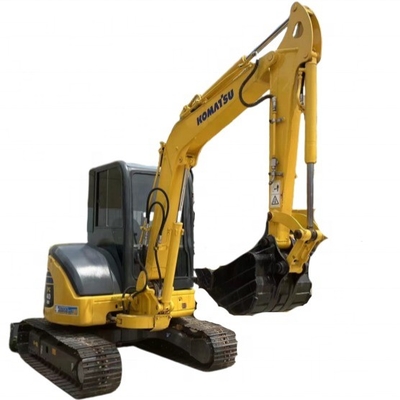 Ανοικτός KOMATSU pc70 7ton Υδραυλικό εξοπλισμό Κατασκευή σκάφτης μηχανήματα