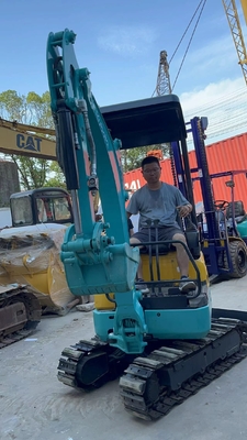 Δεύτερο χέρι Mini Kubota U15 Crawler Excavator Χρησιμοποιούμενα Excavators 0.04M3 Αρχικό χρώμα