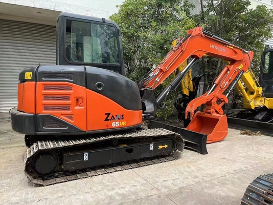 Η Hitachi ZX65 Mini Crawler Excavator σε καλή κατάσταση με αρχικό ιαπωνικό κινητήρα
