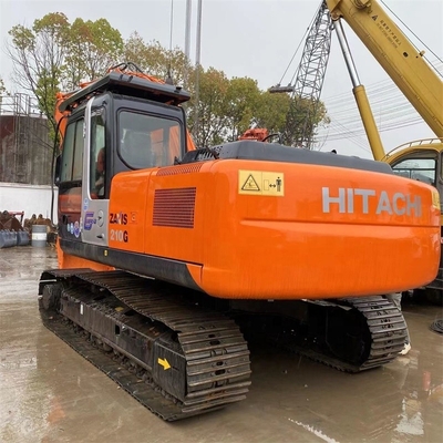 Η Hitachi ZX210 Crawler Excavator Καλή απόδοση 21000 KG Χρησιμοποιημένο λειτουργικό βάρος