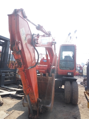 Χρησιμοποιούμενος εκσκαφέας τροχών DOOSAN 150W-7 15 τόνων εκσκαφέας με χωρητικότητα κουβάς 0,7m3