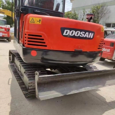 Doosan DH55 Crawler Excavator 5,5 τόνους Αρχικό χρώμα Χρησιμοποιούμενη μίνι εκσκαφέας στη Σαγκάη