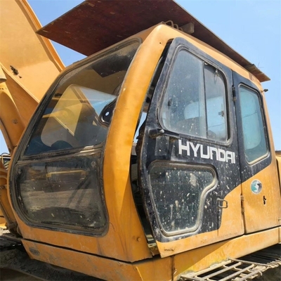 Δεύτερο χέρι 20 τόνων Hyundai 210-5 Excavator με 110KW ισχύ και άλλη υδραυλική βαλβίδα