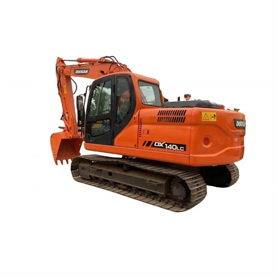 Χρησιμοποιούμενο Doosan DX140LC Excavator Υδραυλικό Crawler Κινέζικο δεύτερο χέρι Digger Machine