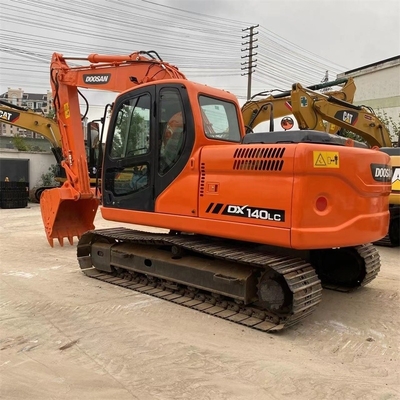 Χρησιμοποιούμενο Doosan DX140LC Excavator Υδραυλικό Crawler Κινέζικο δεύτερο χέρι Digger Machine