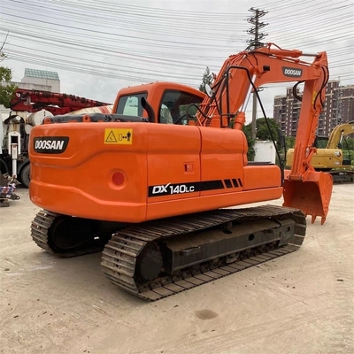 Χρησιμοποιούμενο Doosan DX140LC Excavator Υδραυλικό Crawler Κινέζικο δεύτερο χέρι Digger Machine