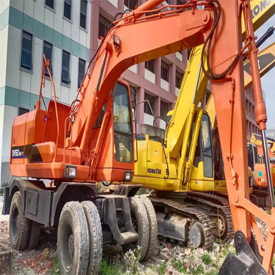 DH150W-7 Doosan Wheel Excavator σε καλή κατάσταση με υδραυλική βαλβίδα