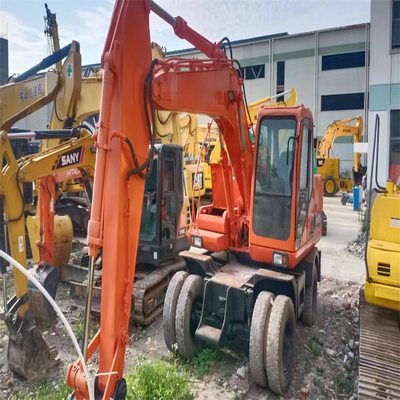 DH150W-7 Doosan Wheel Excavator σε καλή κατάσταση με υδραυλική βαλβίδα